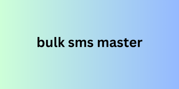 bulk sms master