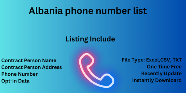 Albania phone number list