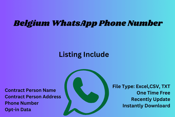 Belgium whatsapp phone number