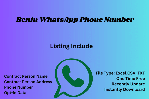 Benin whatsapp phone number