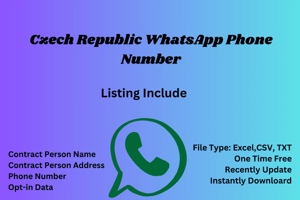 Czech republic whatsapp phone number