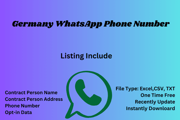 Germany whatsapp phone number