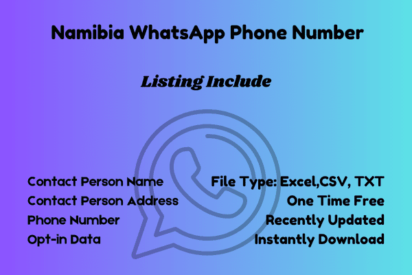 Namibia whatsapp phone number