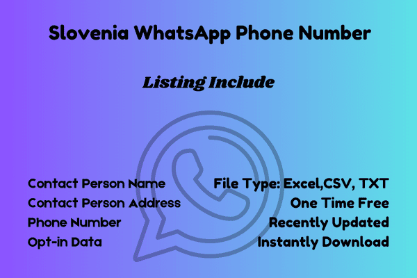 Slovenia whatsapp phone number