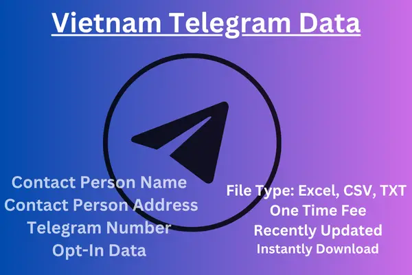 Vietnam Telegram Data